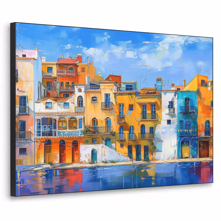 Art Frame - Architectuur - Kleurrijk - Kunst - Modern — 1