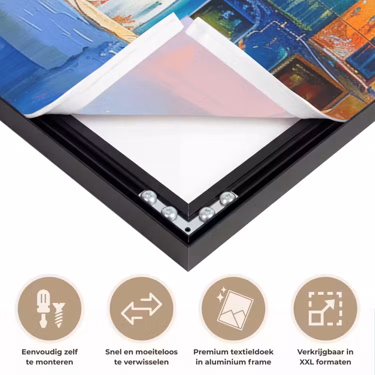 Art Frame - Architectuur - Kleurrijk - Kunst - Modern — 4