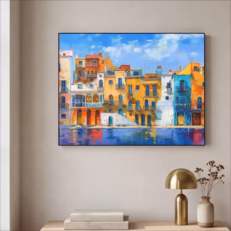 Art Frame - Architectuur - Kleurrijk - Kunst - Modern — 5