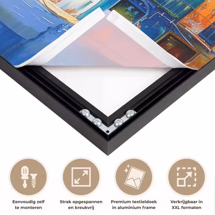 Art Frame - Architectuur - Kleurrijk - Kunst - Modern — 8