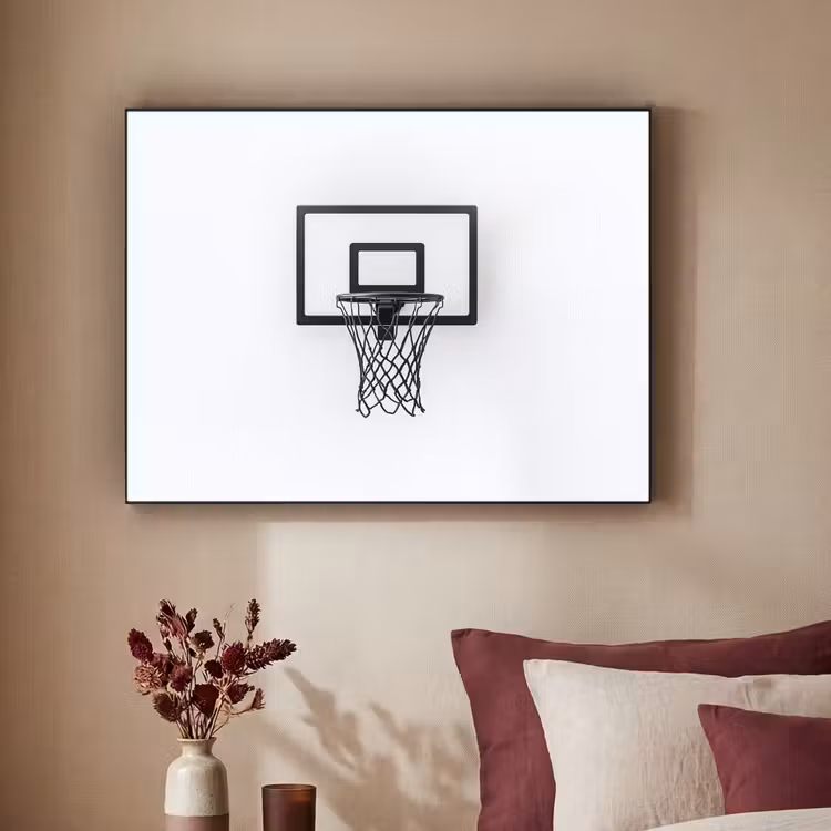 Art Frame - Basketbalbord - Minimalistisch - Zwart — 3