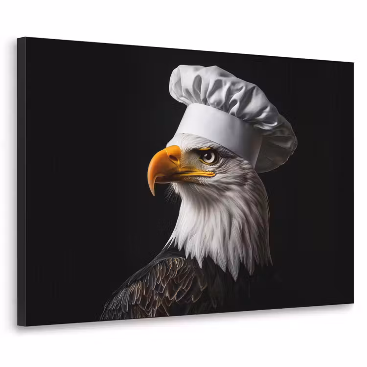 Art Frame - Arend -Amerika - Koksmuts - Vogel - Stoer — 1