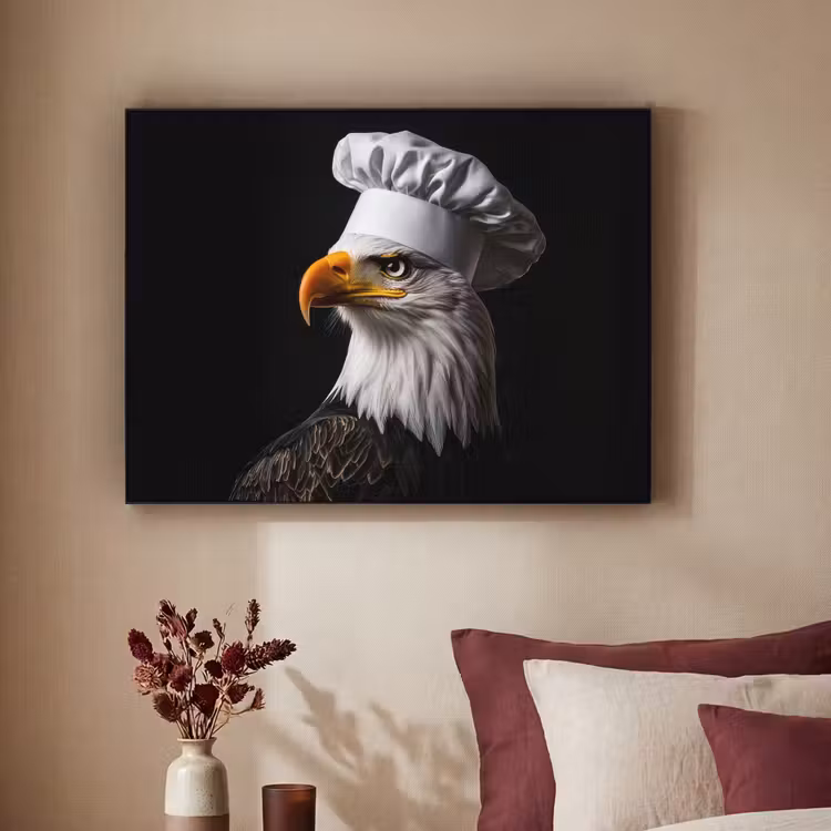 Art Frame - Arend -Amerika - Koksmuts - Vogel - Stoer — 3