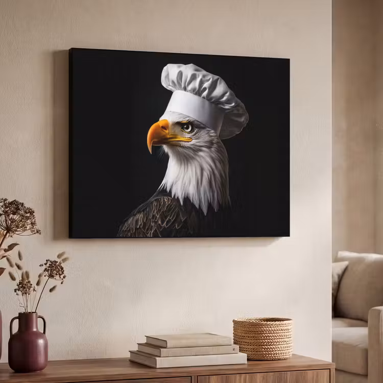 Art Frame - Arend -Amerika - Koksmuts - Vogel - Stoer — 7