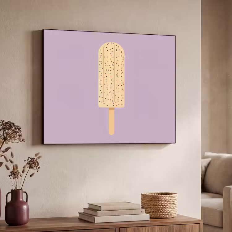 Art Frame - Beige - Ijsje - Spikkels — 7
