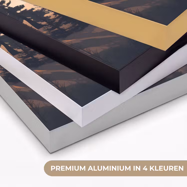 Art Frame - Beren - Bomen - Landschap - Zonsondergang — 2