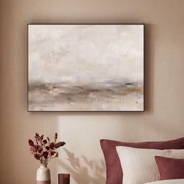 Art Frame - Abstract Landschap Beige — 3