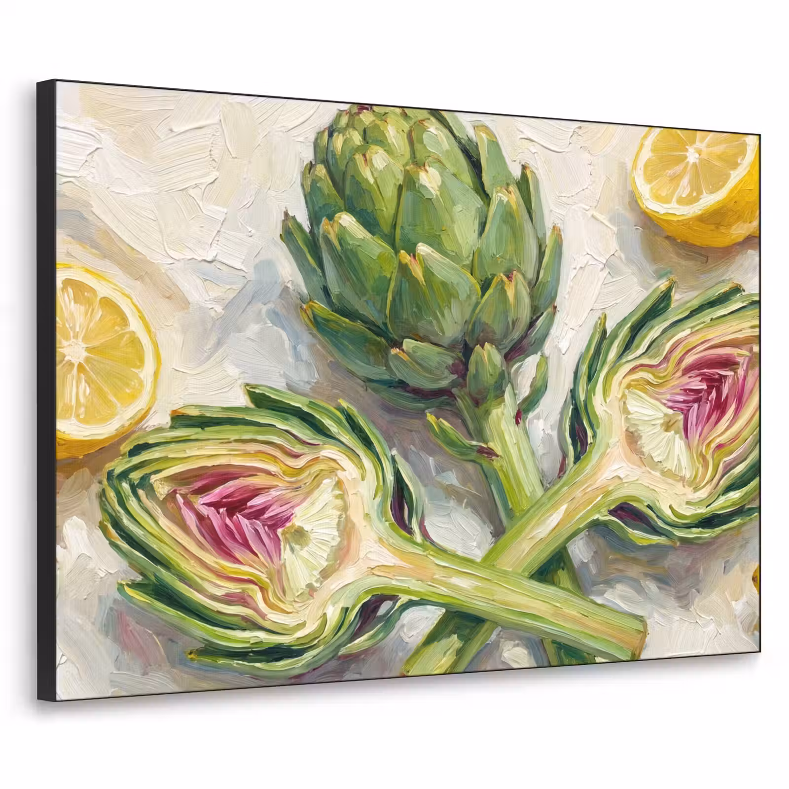 Art Frame - Artisjok - Citroen - Eten — 1