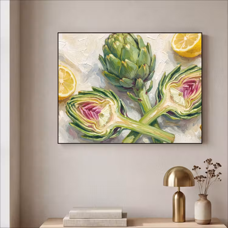 Art Frame - Artisjok - Citroen - Eten — 5