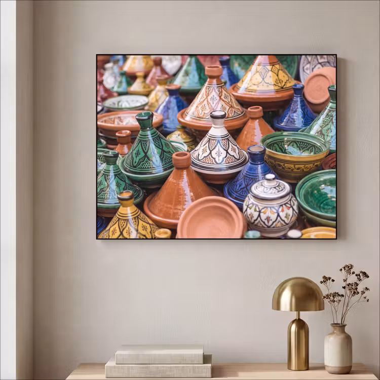 Art Frame - Aardewerk - Kleurrijk - Patroon — 5