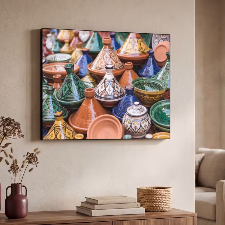 Art Frame - Aardewerk - Kleurrijk - Patroon — 7