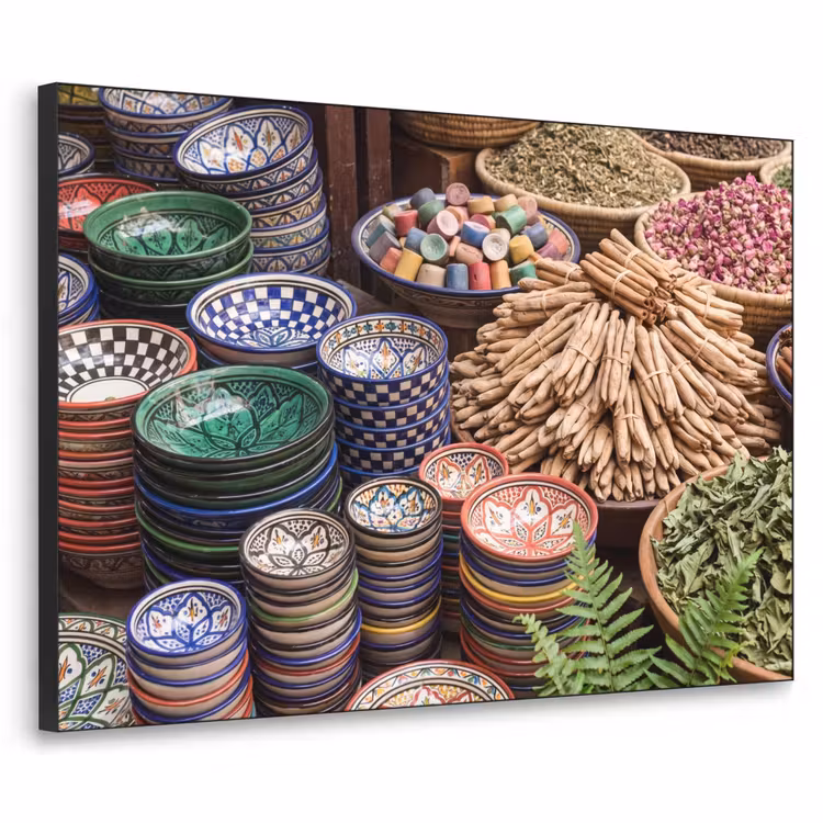 Art Frame - Aardewerk - Oosters - Kleurrijk — 1