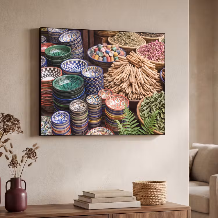 Art Frame - Aardewerk - Oosters - Kleurrijk — 7