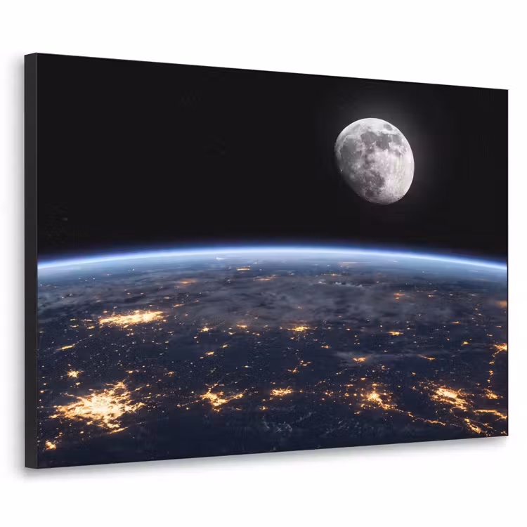 Art Frame - Aarde - Nacht - Ruimte — 1