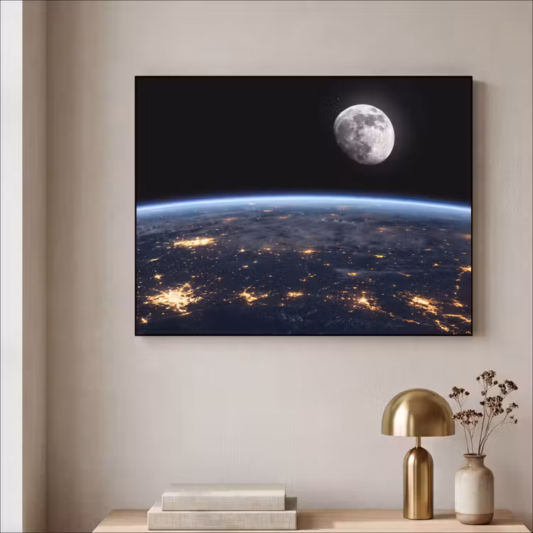 Art Frame - Aarde - Nacht - Ruimte — 5