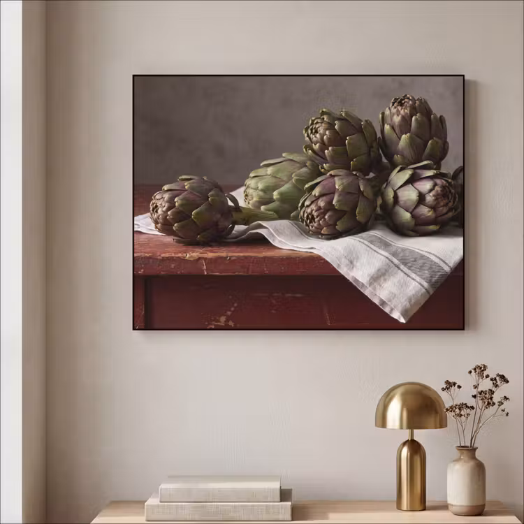 Art Frame - Artisjok - Eten - Rustiek — 5