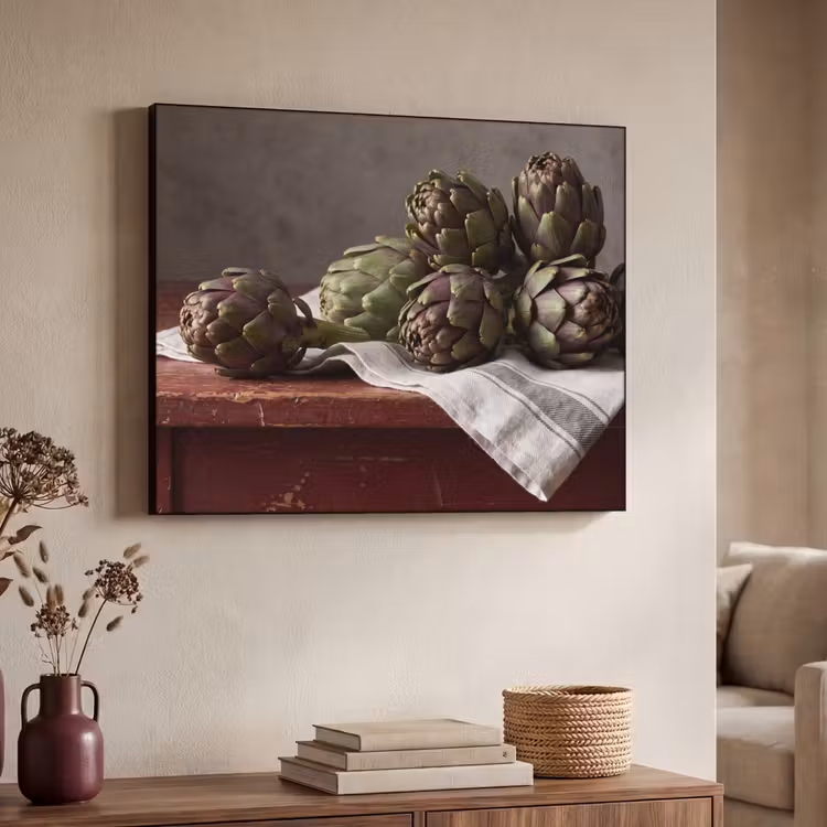 Art Frame - Artisjok - Eten - Rustiek — 7