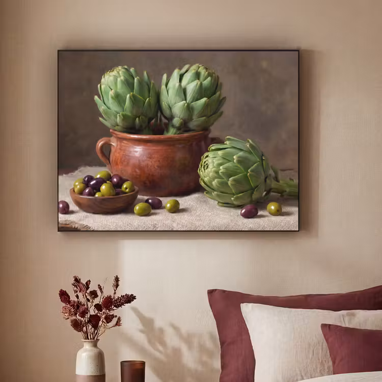 Art Frame - Artisjokken - Olijven - Eten — 3