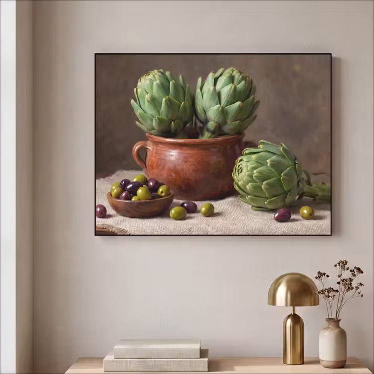 Art Frame - Artisjokken - Olijven - Eten — 5