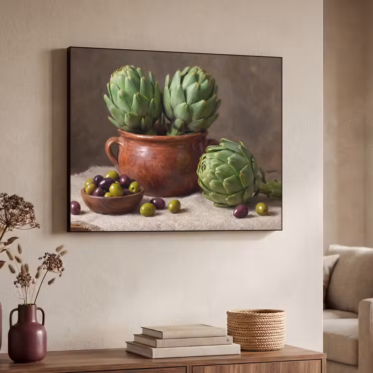 Art Frame - Artisjokken - Olijven - Eten — 7