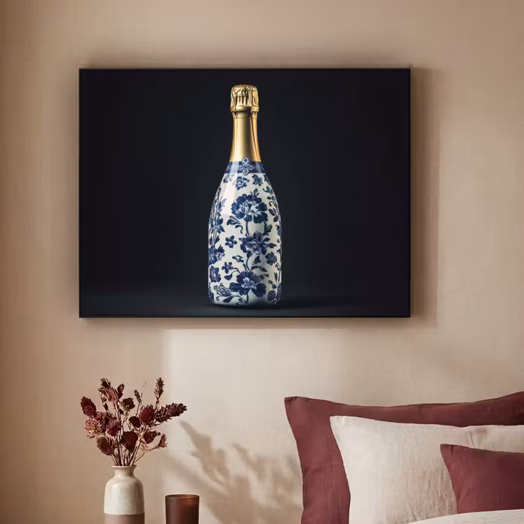 Art Frame - Champagne - Bloemen - Goud - Chique — 3