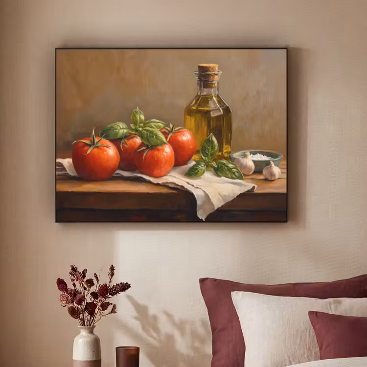 Art Frame - Tomaten - Olijfolie - Stilleven — 3