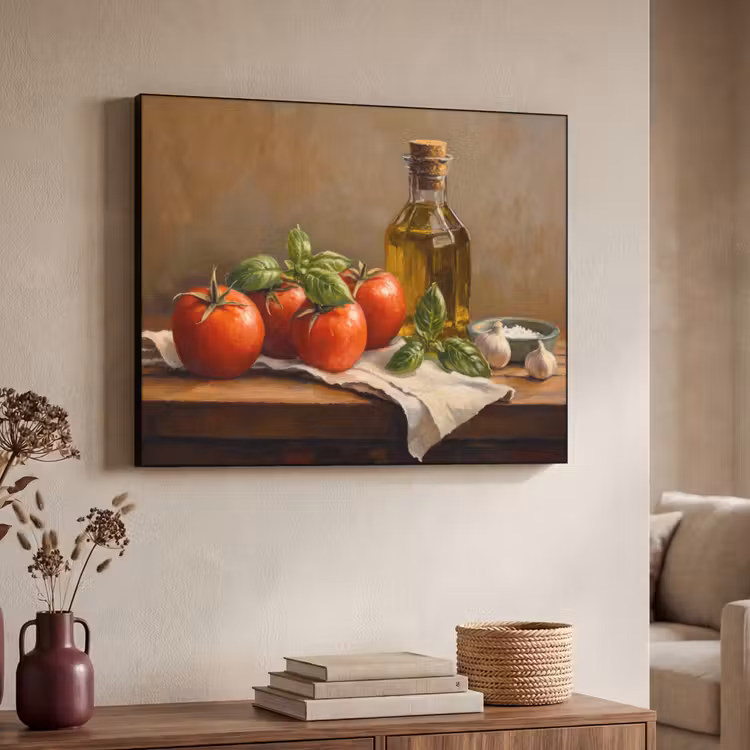 Art Frame - Tomaten - Olijfolie - Stilleven — 7