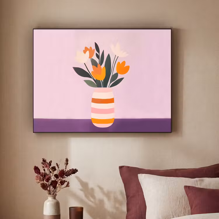 Art Frame - Tulpen - Vaas - Strepen - Paars — 3