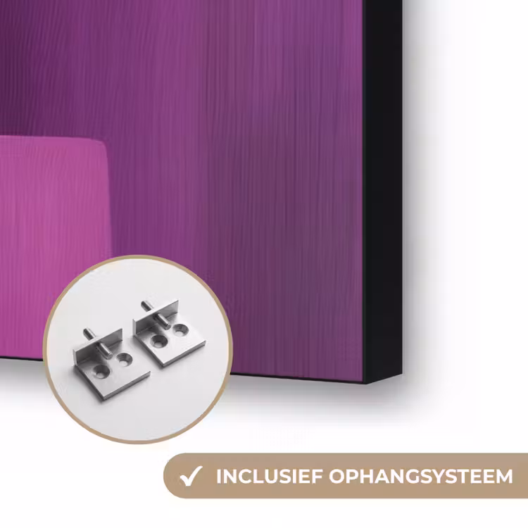 Art Frame - Vlakken - Abstract - Rechthoekig - Oranje — 6