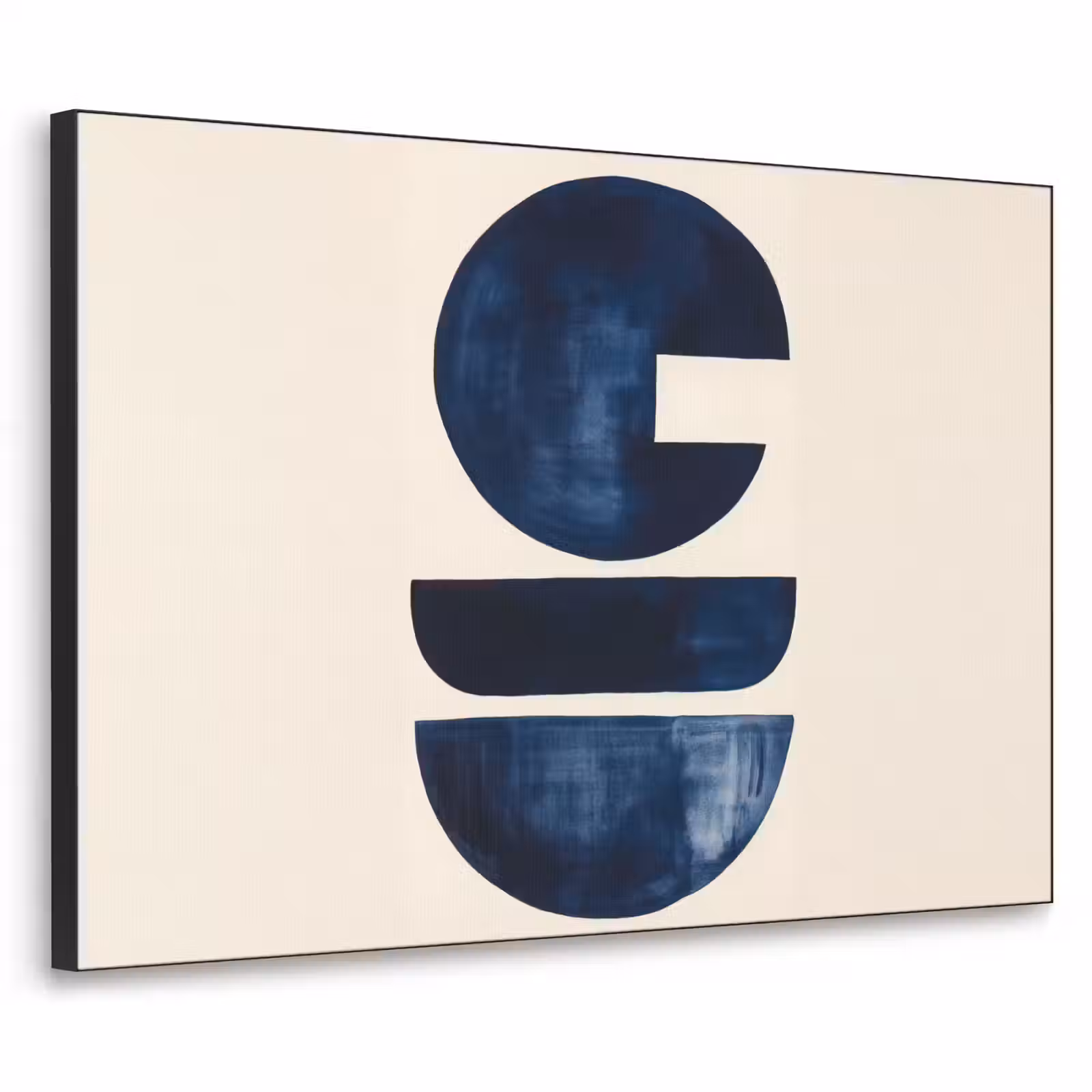 Art Frame - Vormen - Blauw - Abstract — 1