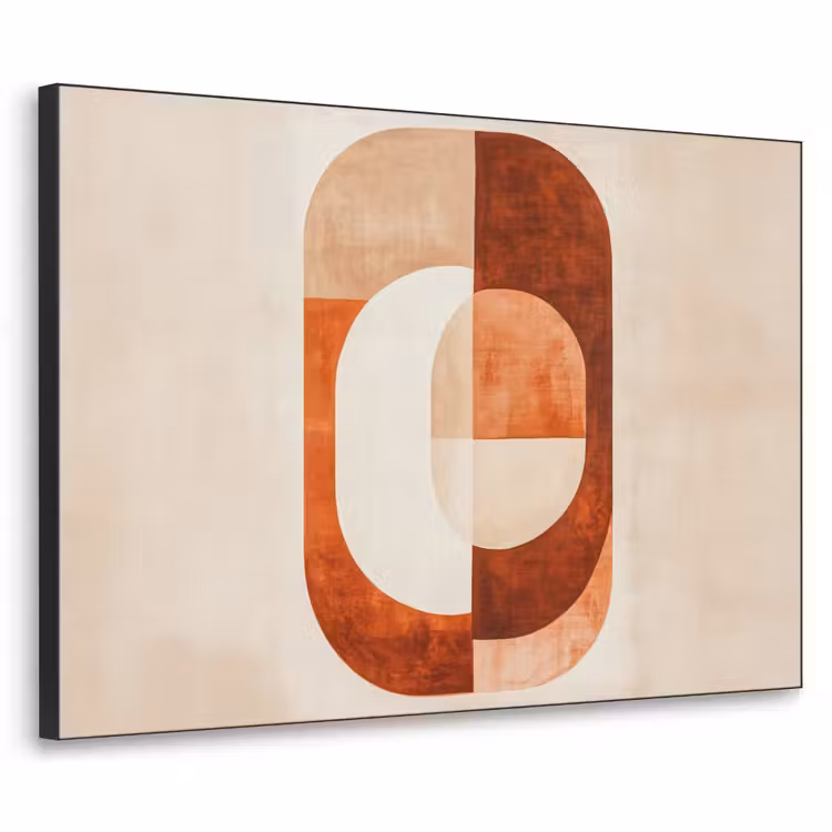 Art Frame - Illustratie - Abstract - Vormen - Rood — 1