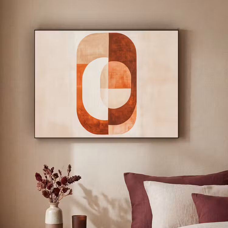 Art Frame - Illustratie - Abstract - Vormen - Rood — 3