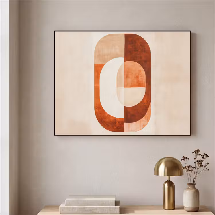 Art Frame - Illustratie - Abstract - Vormen - Rood — 5