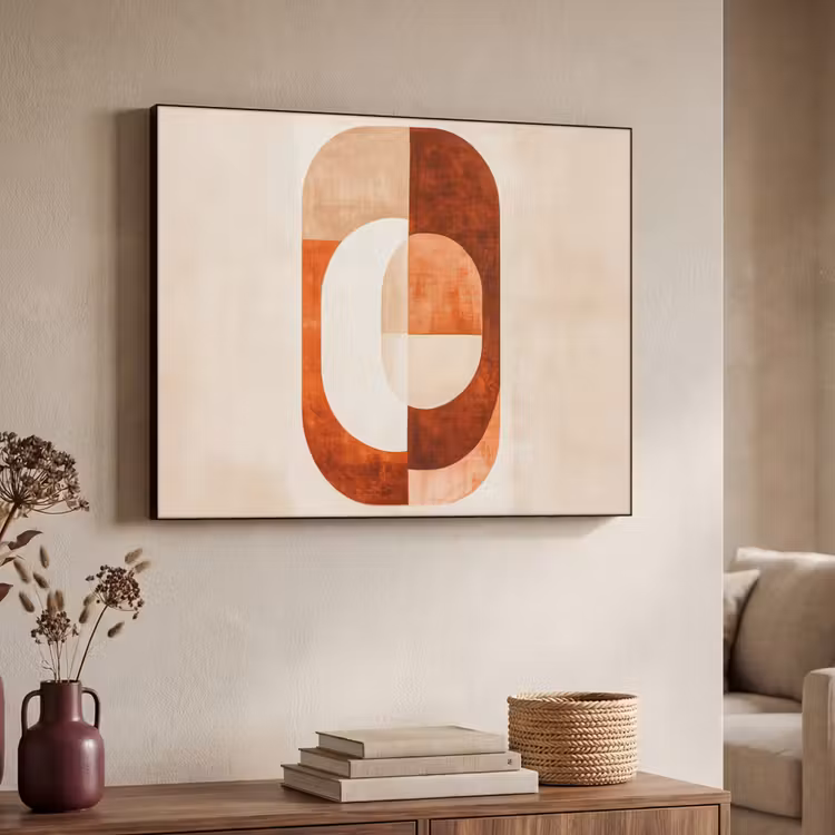 Art Frame - Illustratie - Abstract - Vormen - Rood — 7