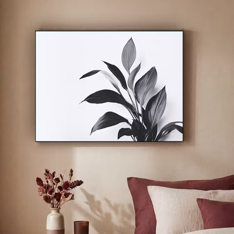 Art Frame - Plant - Bladeren - Minimalistisch - Zwart — 3