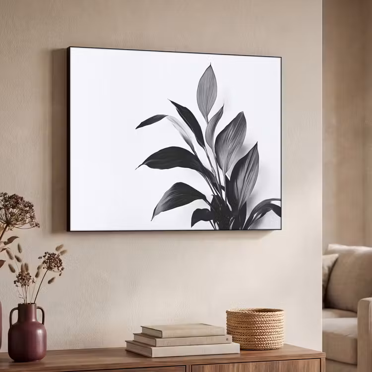 Art Frame - Plant - Bladeren - Minimalistisch - Zwart — 7