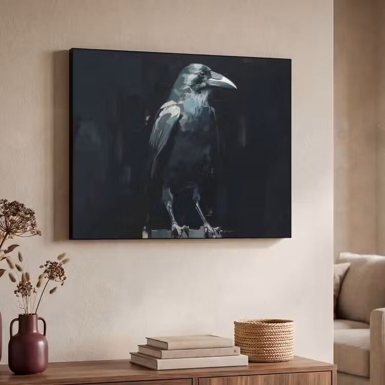 Art Frame - Raaf - Vogels - Zwart — 7