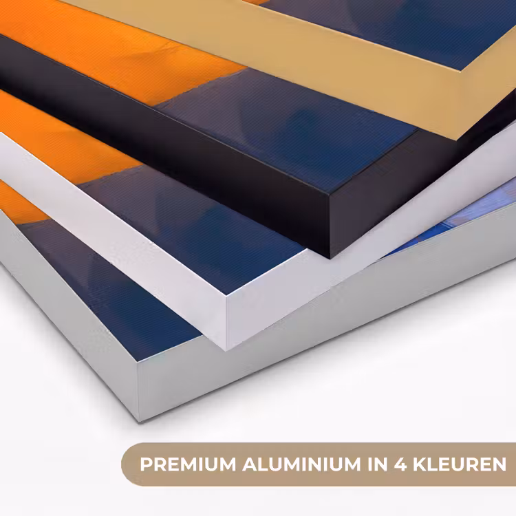 Art Frame - Vos - Oranje - Vormen - Abstract — 2