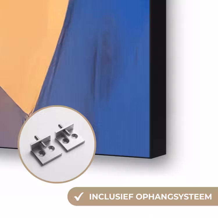 Art Frame - Vos - Oranje - Vormen - Abstract — 6