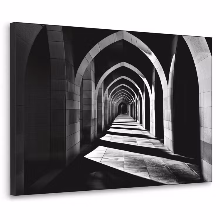 Art Frame - Gang - Bogen - Schaduw - Diepte — 1
