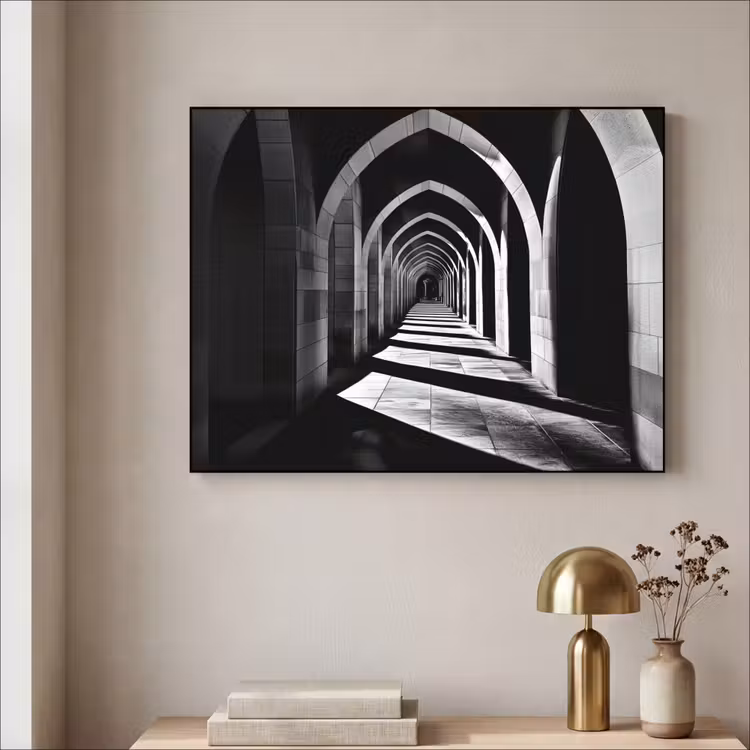 Art Frame - Gang - Bogen - Schaduw - Diepte — 5