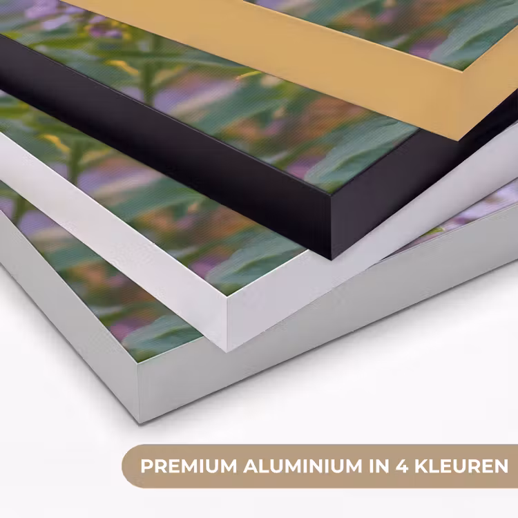 Art Frame - Sierlijke - Vlinder - Paarse - Bloemen — 2