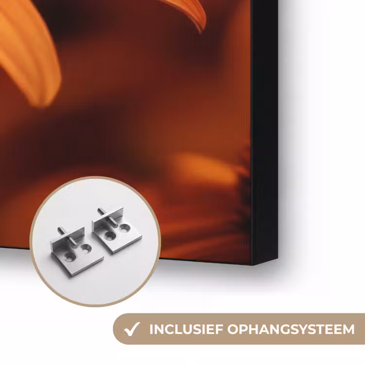 Art Frame - Vlinder - Bloemen - Oranje — 6