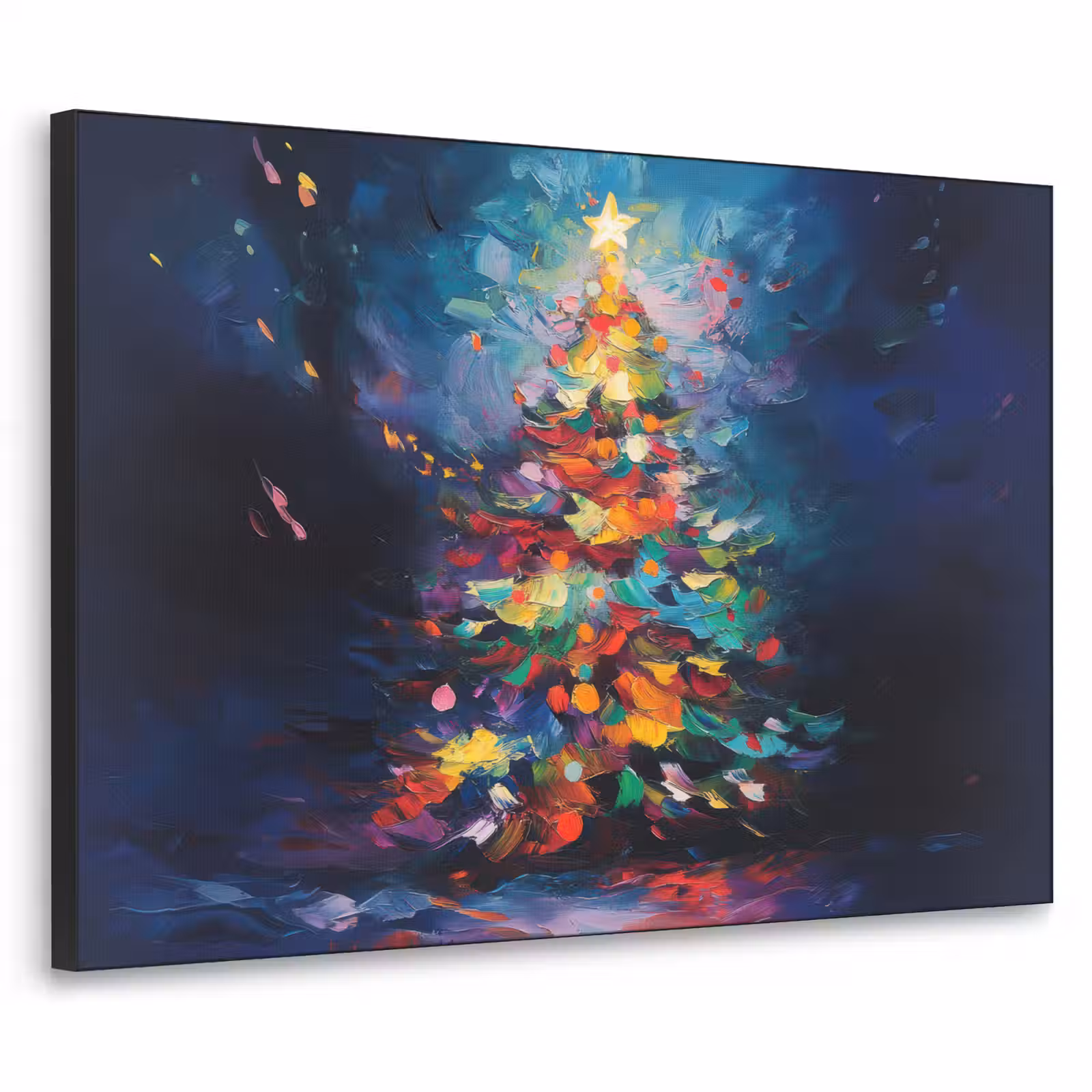 Art Frame - Kerstboom - Kerst - Abstract - Kleurrijk — 1