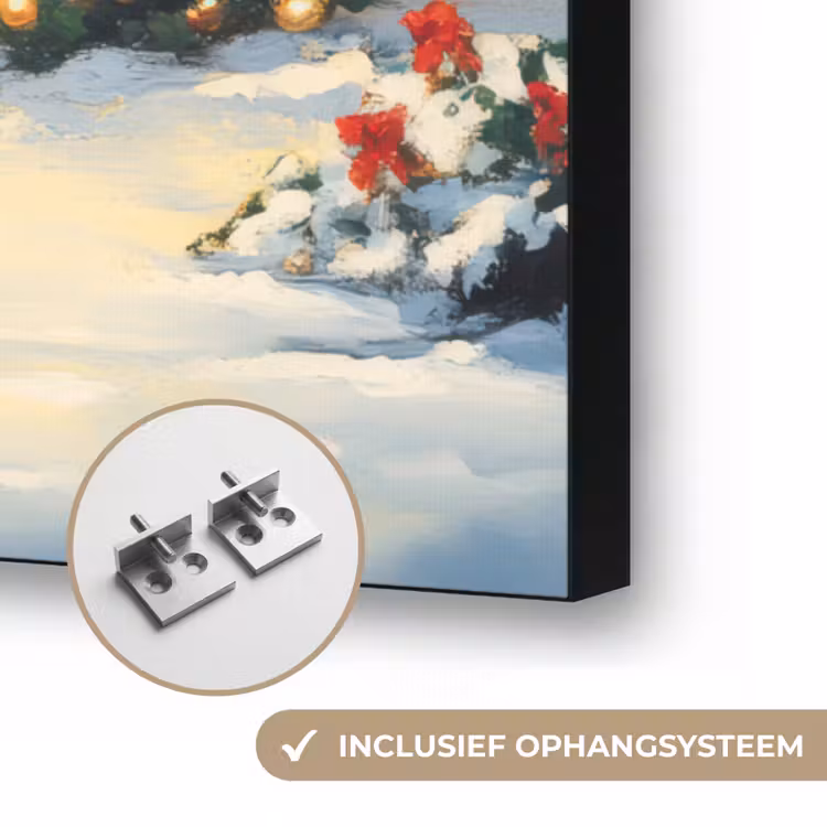 Art Frame - Kerst - Kerstboom - Winter - Huis - Sneeuw — 6