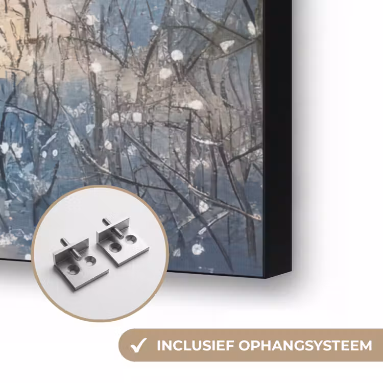 Art Frame - Sneeuwpop - Sneeuw - Winter - Bos — 6