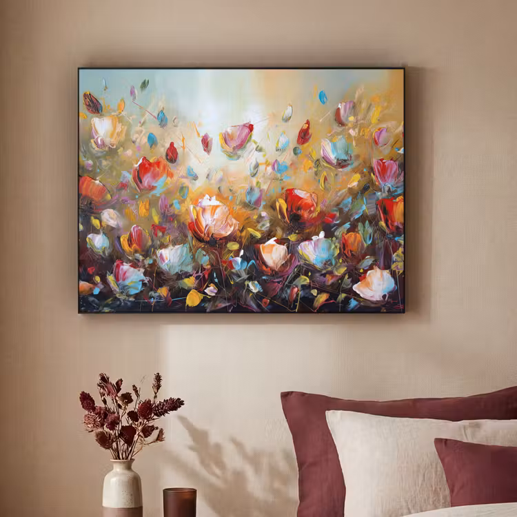Art Frame - Bloemen - Kunst - Natuur - Olieverf — 3