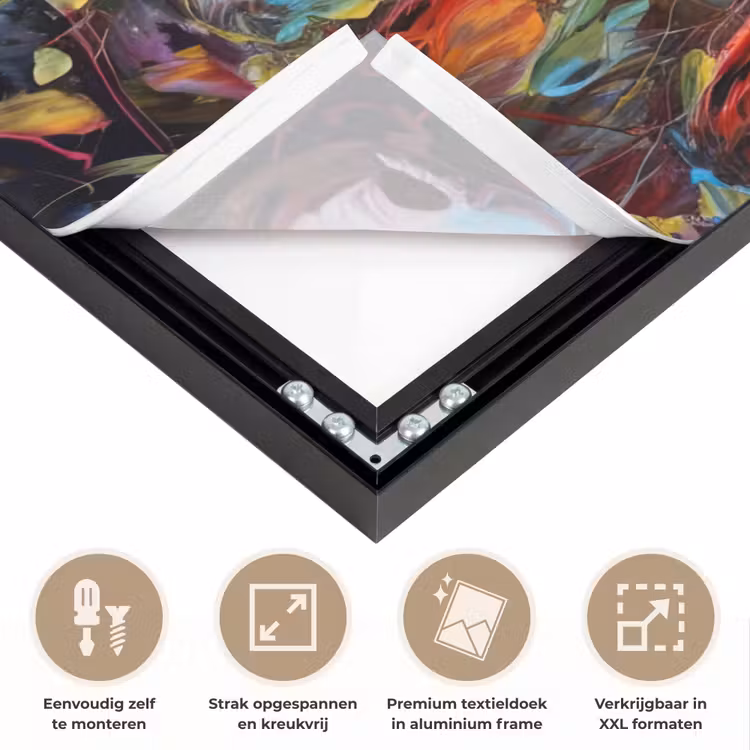 Art Frame - Bloemen - Kunst - Natuur - Olieverf — 8