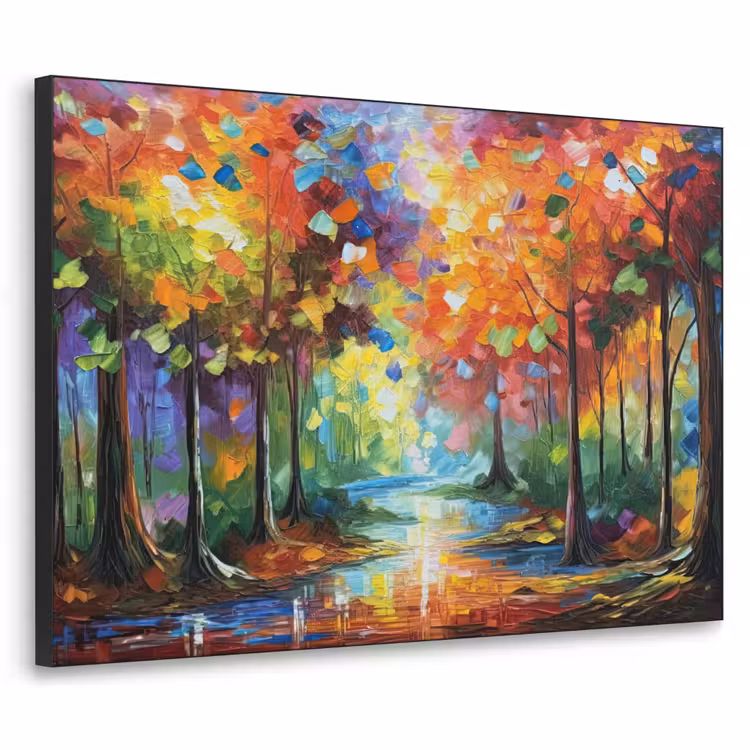 Art Frame - Landschap - Bos - Kleuren - Natuur — 1