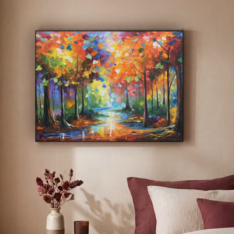 Art Frame - Landschap - Bos - Kleuren - Natuur — 3